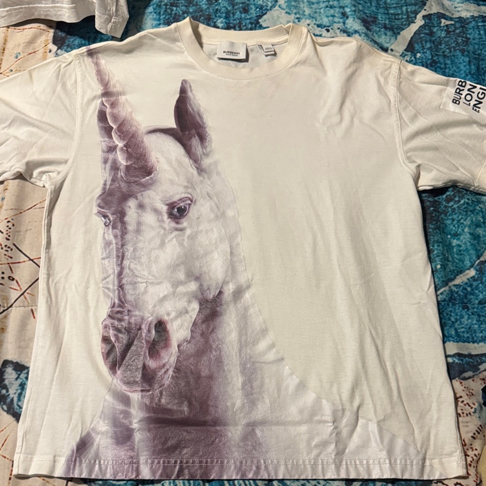 Burberry White T-Shirt